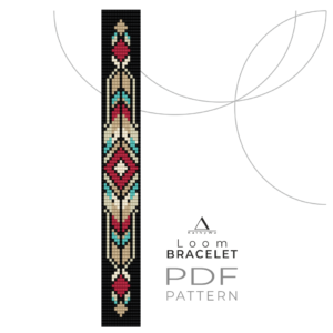 Native American Loom Bracelet Pattern by KathyWo